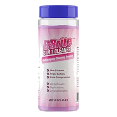 B-Brite 3 in 1 Cleaner 454 g canister, front