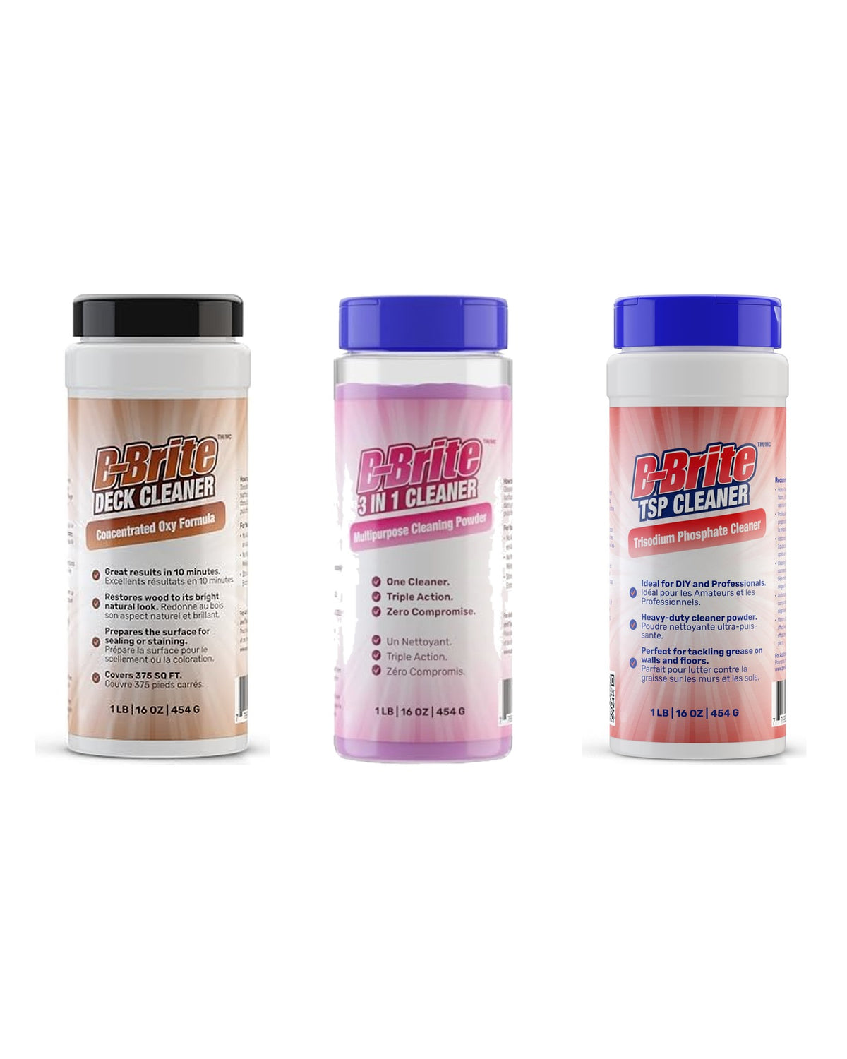 The B-Brite canister range
