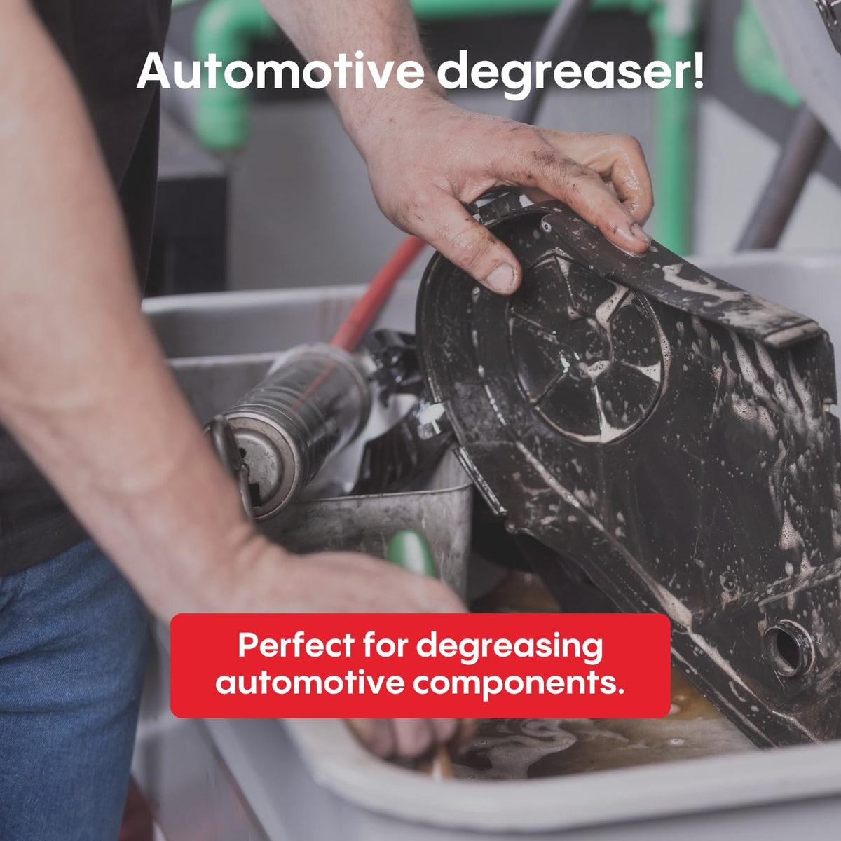 Degreasing automotive parts with B-Brite TSP Cleaner